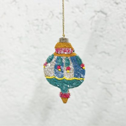 ORNATED BAUBLE - CHRISTMAS ORNAMENT