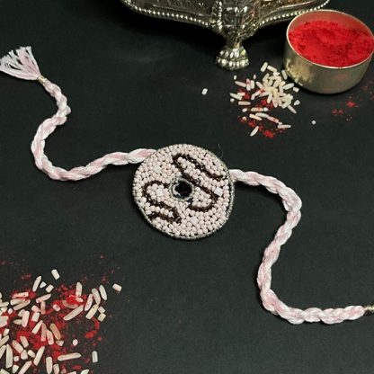 PINK FROSTING (DONUT RAKHI + BROOCH)