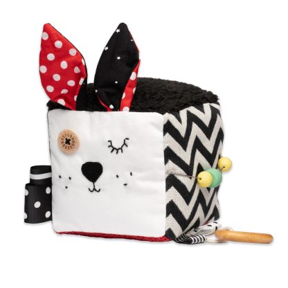 Montessori Sensory Block – Bunny Block – Tummy Time Play Buddy