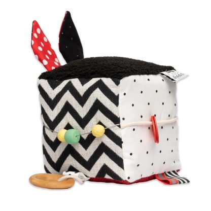 Montessori Sensory Block – Bunny Block – Tummy Time Play Buddy - Image 2