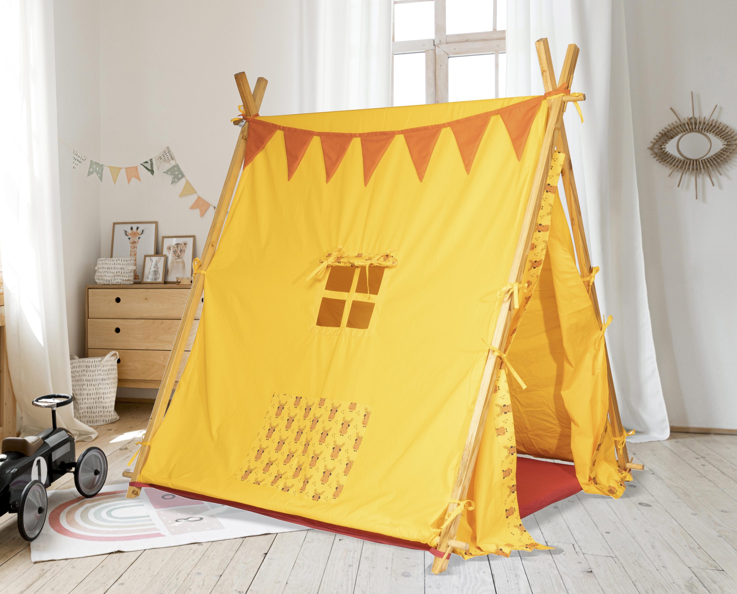 PLAY TENT - DEARY DREAMS (YELLOW)