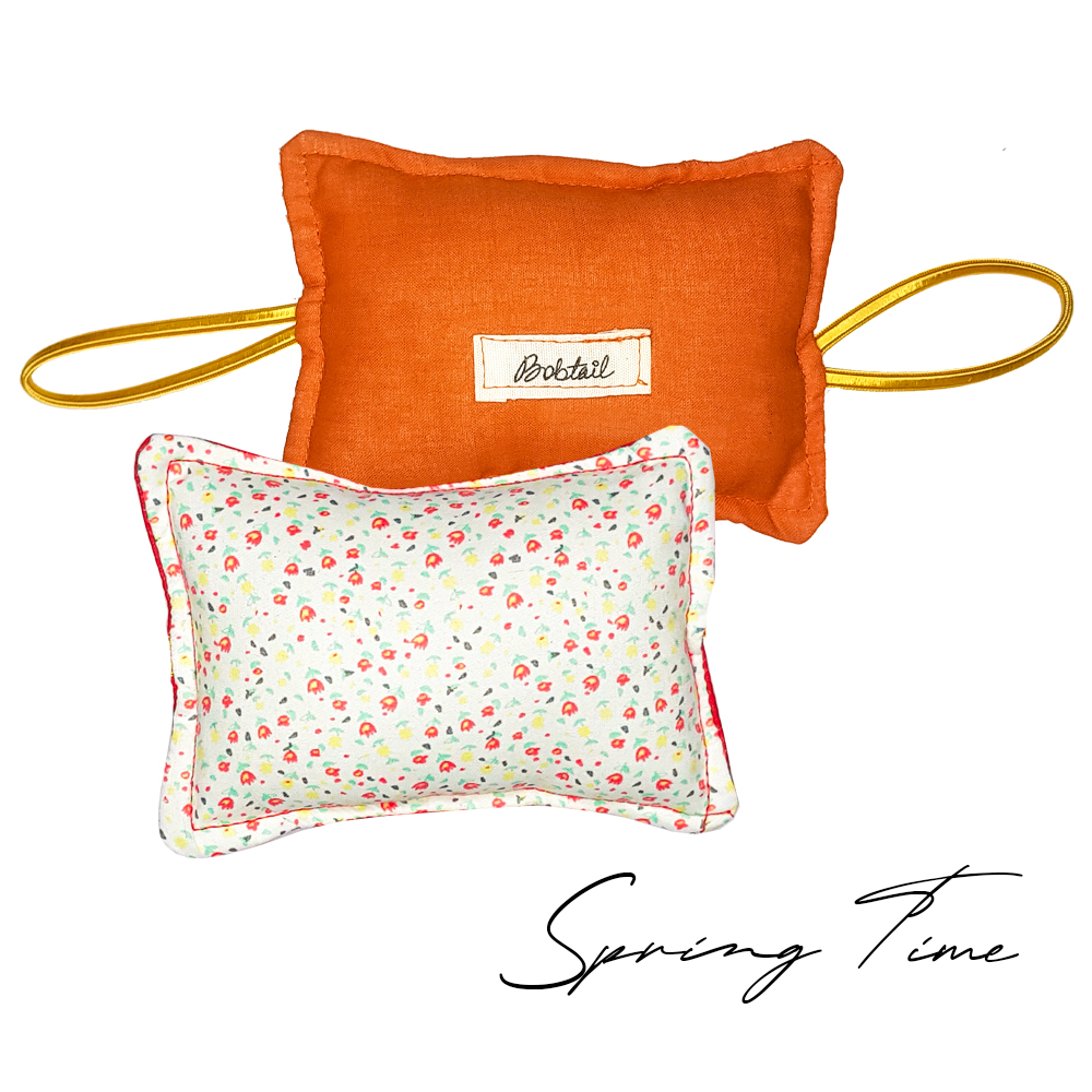 THE CUSHY DOOR CLOSER -  ORANGE FLORA