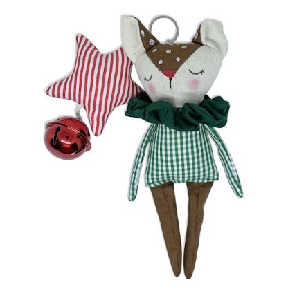 REINDEER - GREEN & WHITE CHECKS