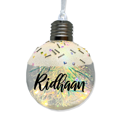 TINSEL BAUBLE - TRANSPARENT - Image 2