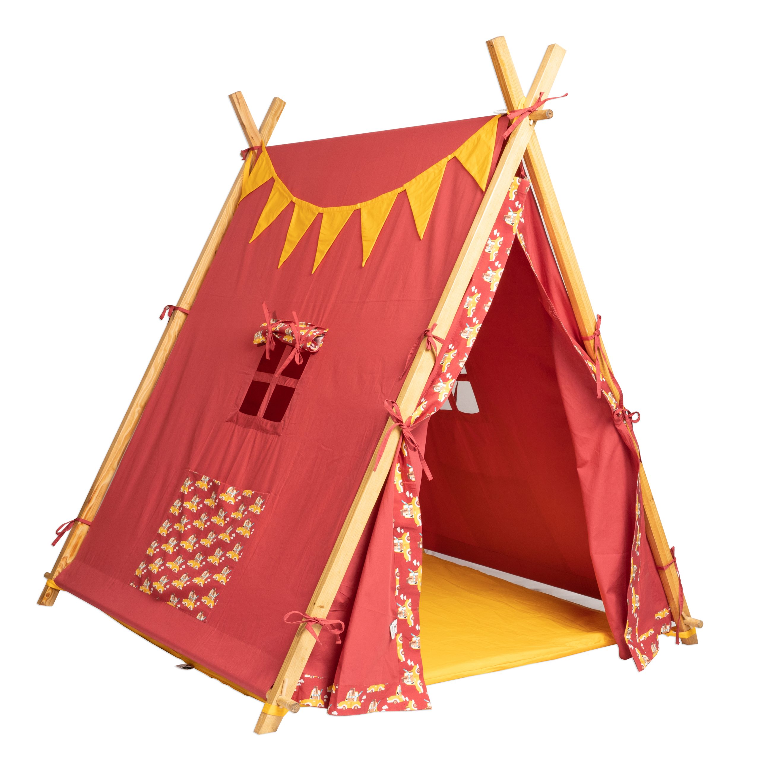 PLAY TENT -  BEAR DRIVE (RED) - Image 4