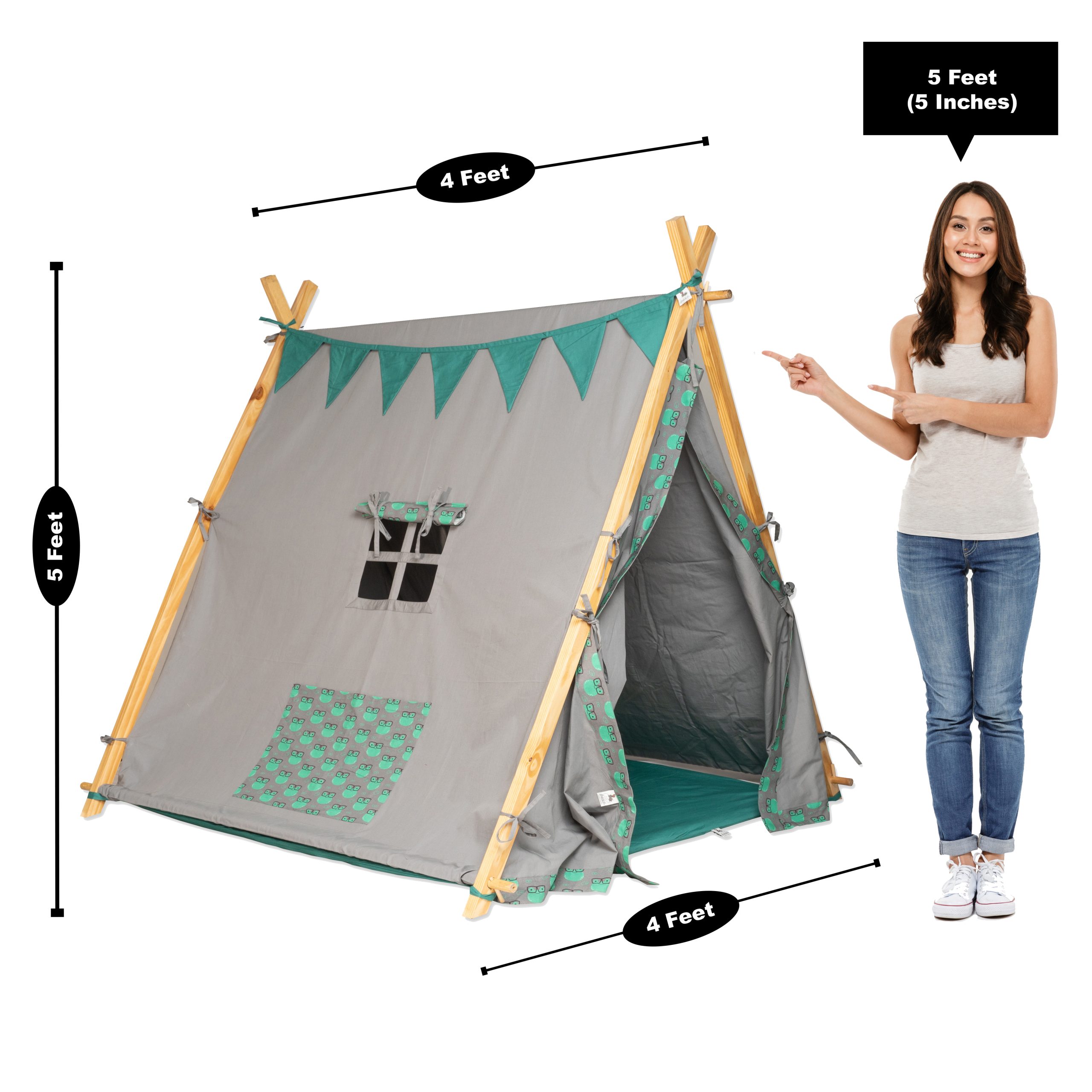 PLAY TENT - HIPITY HOP (GREY) - Image 5