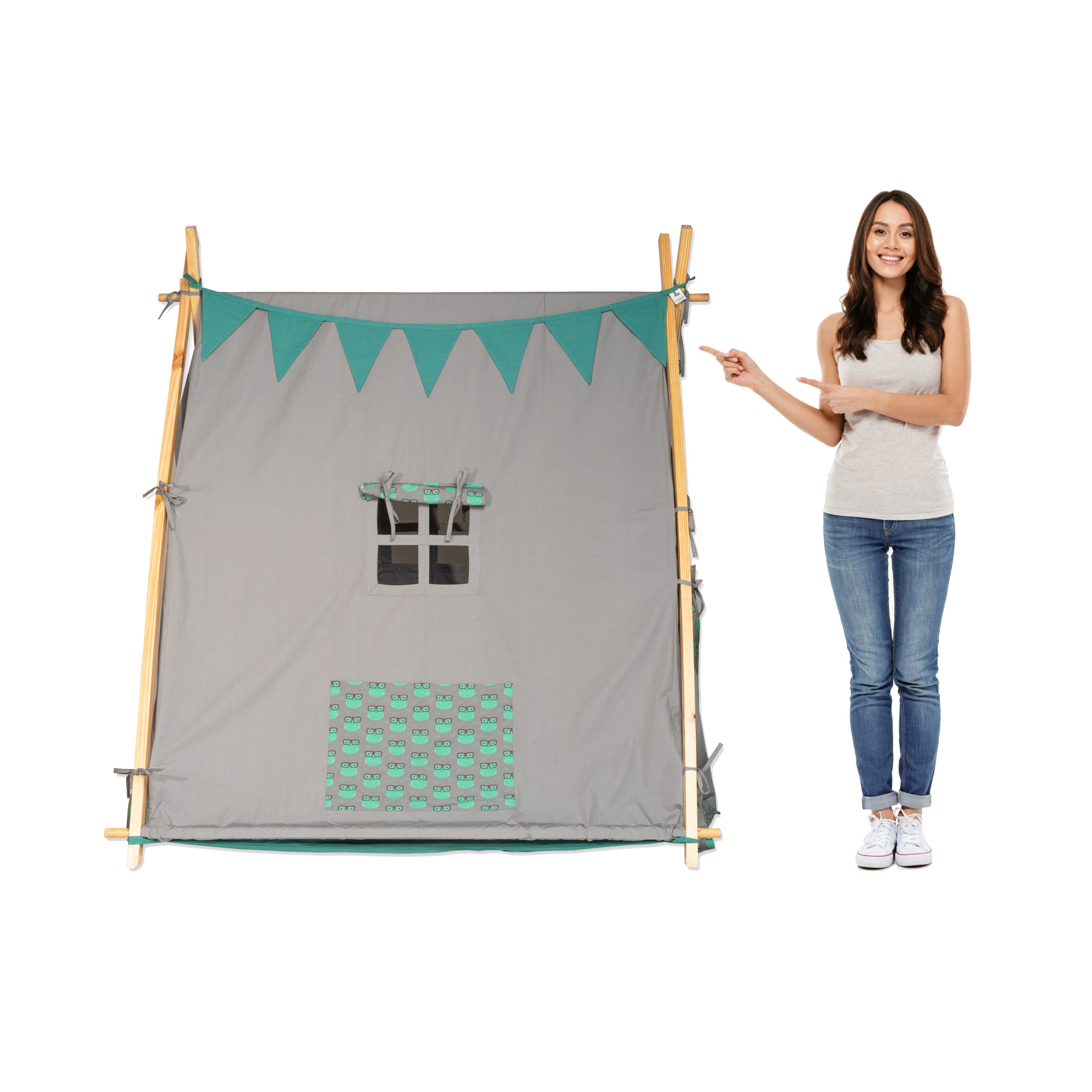 PLAY TENT - HIPITY HOP (GREY) - Image 6